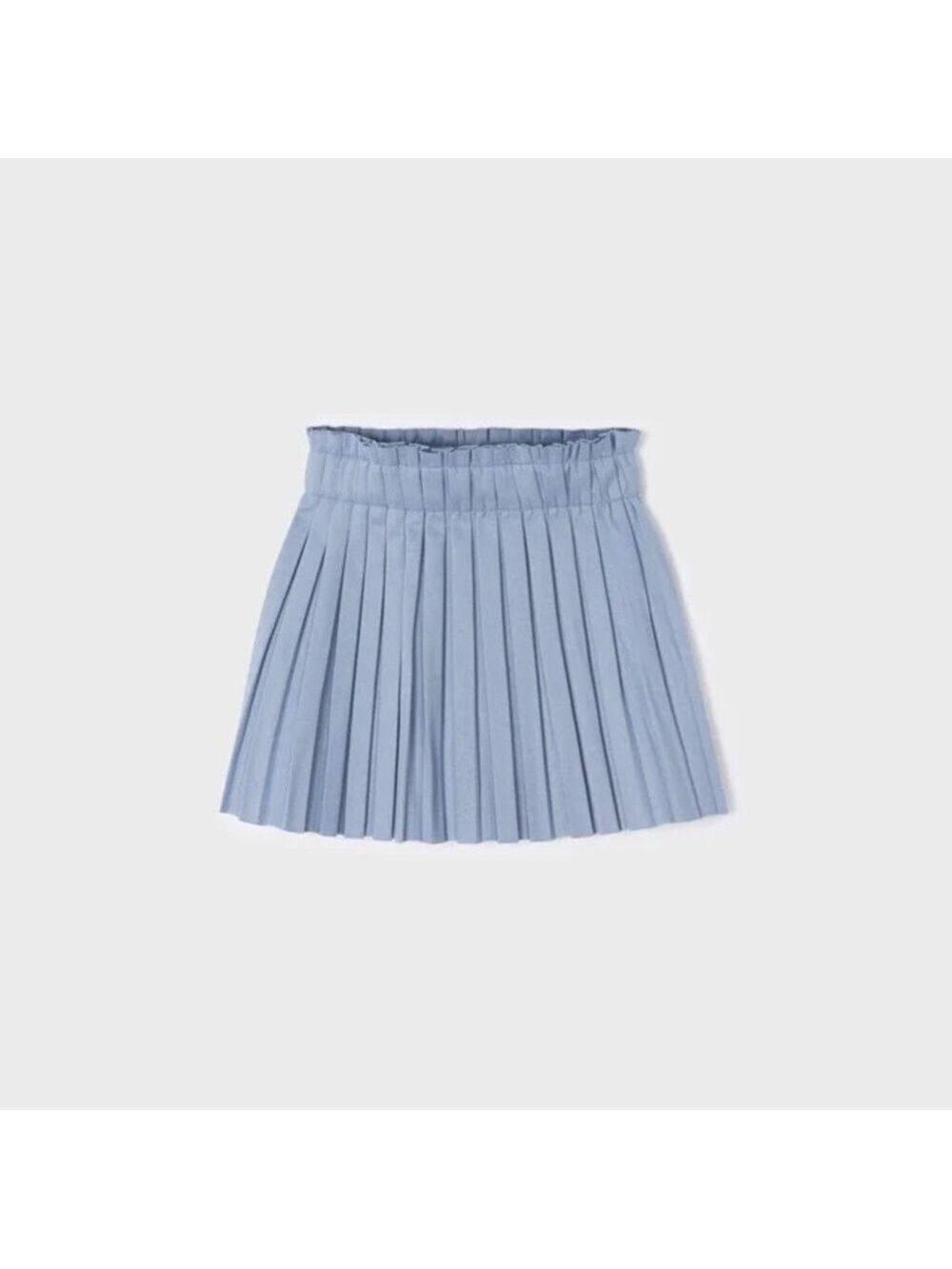 Size 6 Girls Mayoral Sky Blue Pleated Skirt